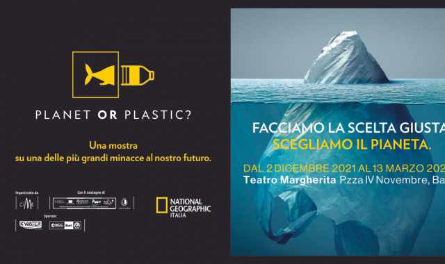 Bari, ''Planet or Plastic?'' al Margherita mostra del National Geographic